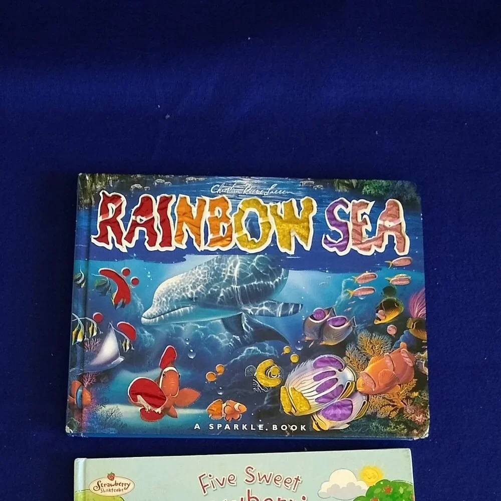 Five Sweet Strawberries + Rainbow Sea x 2